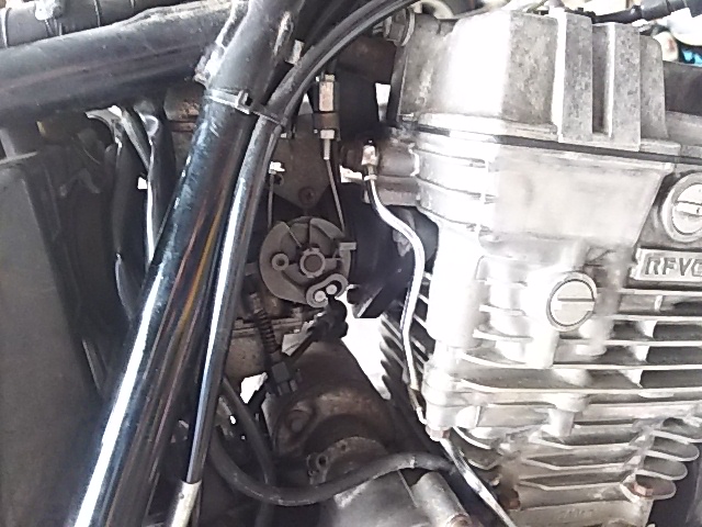 GB250キャブ取付