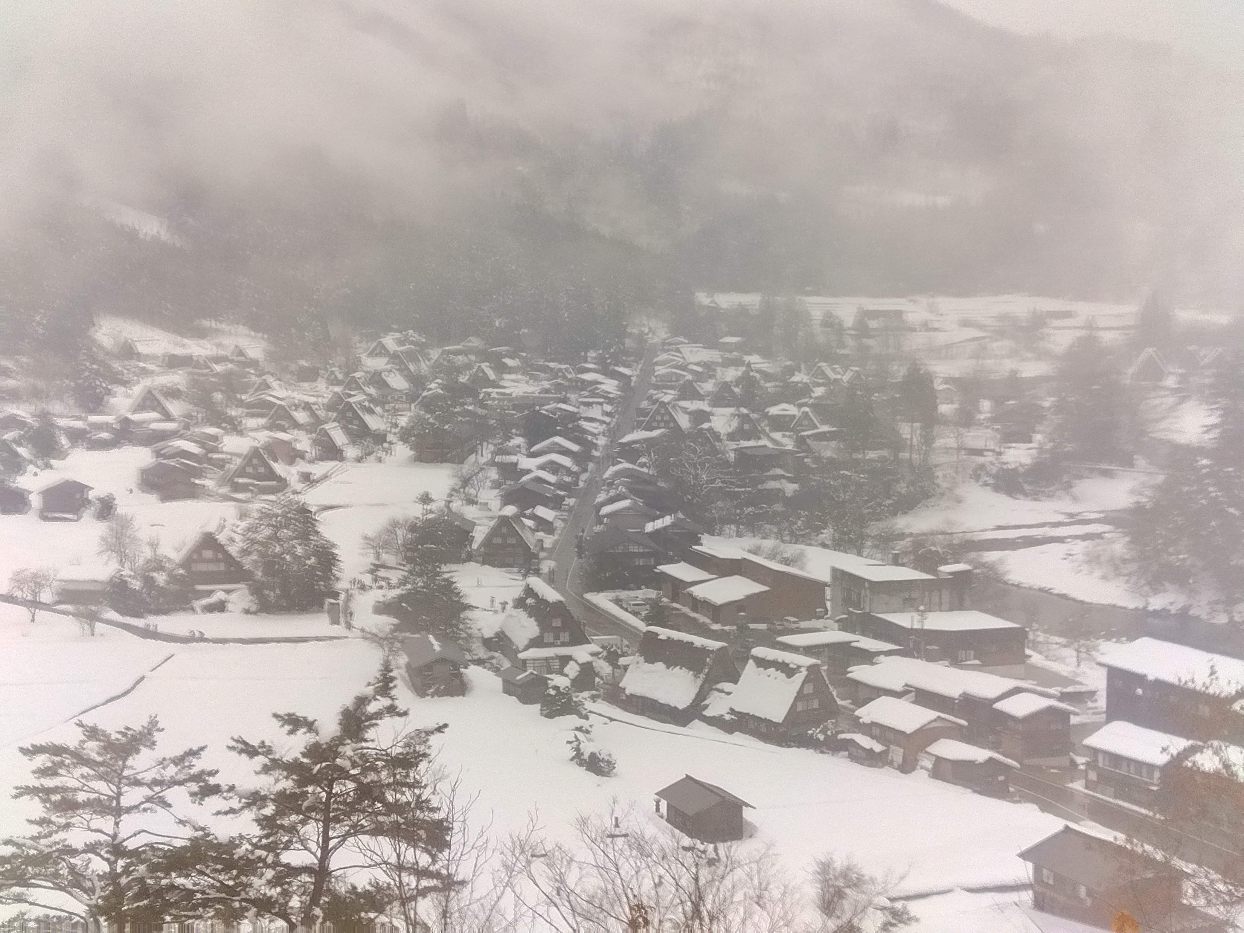 『白川郷』の全景